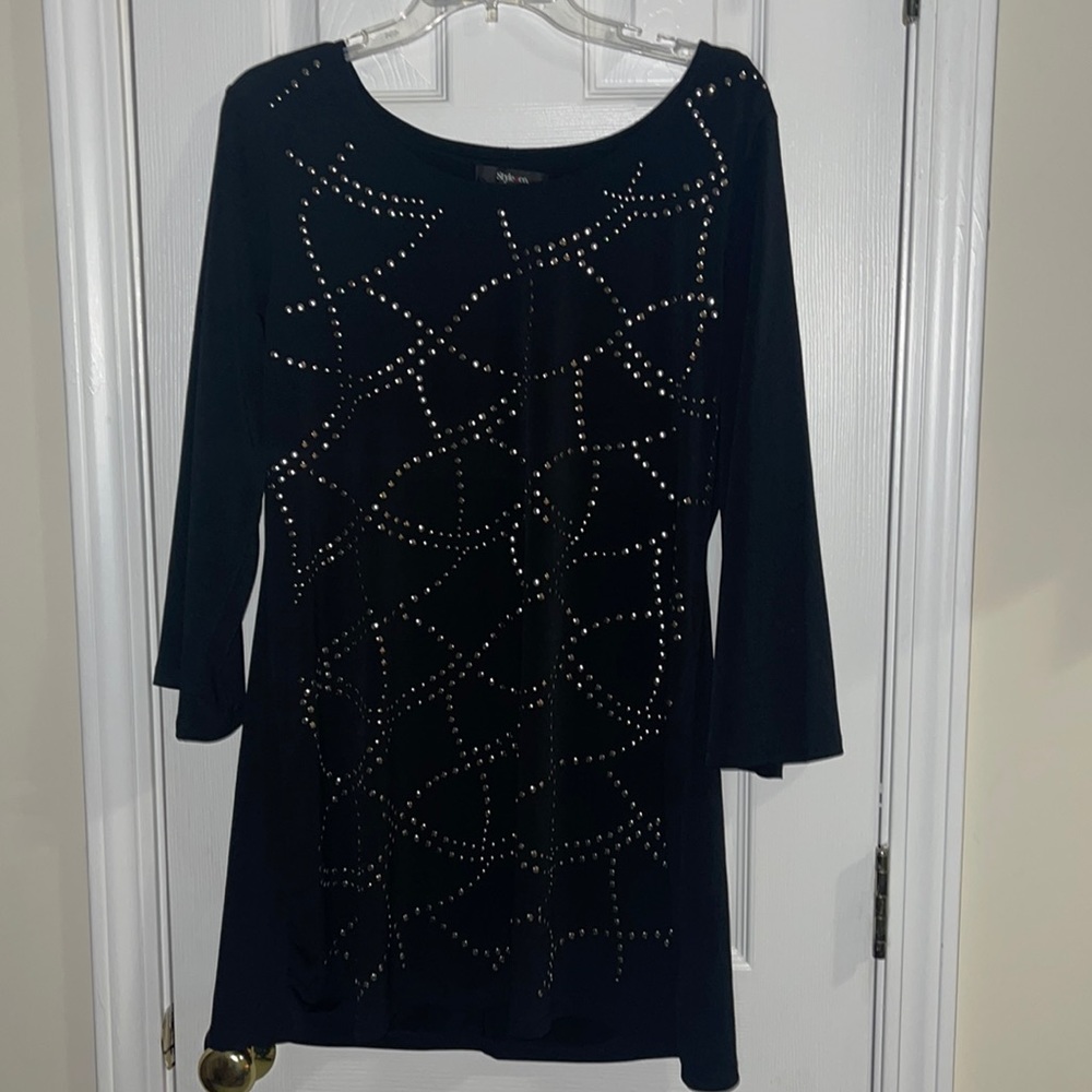 Style & Co beaded top